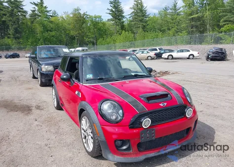 2012 Mini Cooper S из США, поврежденный, VIN WMWSV3C53CTY29678